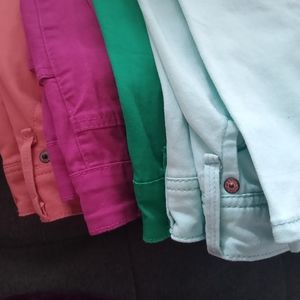 Fox bite Bermuda shorts selected colors